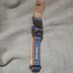 Arcadia Trail Blue and Orange Dog Collar
